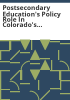 Postsecondary_education_s_policy_role_in_Colorado_s_implementation_of_school-to-career
