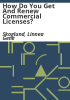 How_do_you_get_and_renew_commercial_licenses_