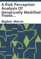A_risk_perception_analysis_of_genetically_modified_foods_based_on_stated_preferences