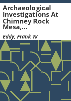 Archaeological_investigations_at_Chimney_Rock_Mesa__1970-1972