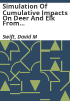 Simulation_of_cumulative_impacts_on_deer_and_elk_from_energy_development_and_other_factors_in_northwest_Colorado