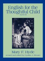 English_for_the_Thoughtful_Child