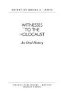 Witnesses_to_the_Holocaust