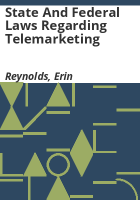 State_and_federal_laws_regarding_telemarketing