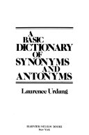 A_basic_dictionary_of_synonyms_and_antonyms
