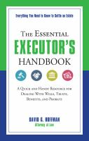The_essential_executor_s_handbook