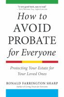 How_to_avoid_probate_for_everyone