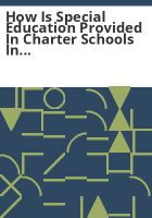 How_is_special_education_provided_in_charter_schools_in_Colorado_