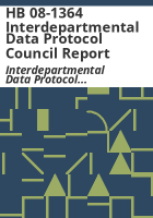 HB_08-1364_Interdepartmental_Data_Protocol_Council_report