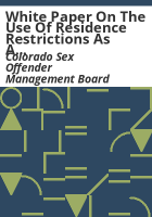 White_paper_on_the_use_of_residence_restrictions_as_a_sex_offender_management_strategy