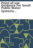Point-of-use_guidance_for_small_public_water_systems_with_radionuclide_McL_violations