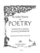 The_golden_treasury_of_poetry
