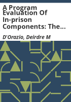 A_program_evaluation_of_in-prison_components