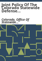 Joint_policy_of_the_Colorado_Statewide_Defense_Initiatives_and_the_Colorado_Department_of_Public_Health_and_Environment_establishing_evaluation_guidelines_and_review_procedures_pertaining_to_deferral_requests