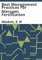Best_management_practices_for_nitrogen_fertilization