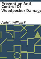 Prevention_and_control_of_woodpecker_damage